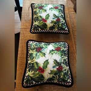 Set of 2 Small MacKenzie Childs Pillows